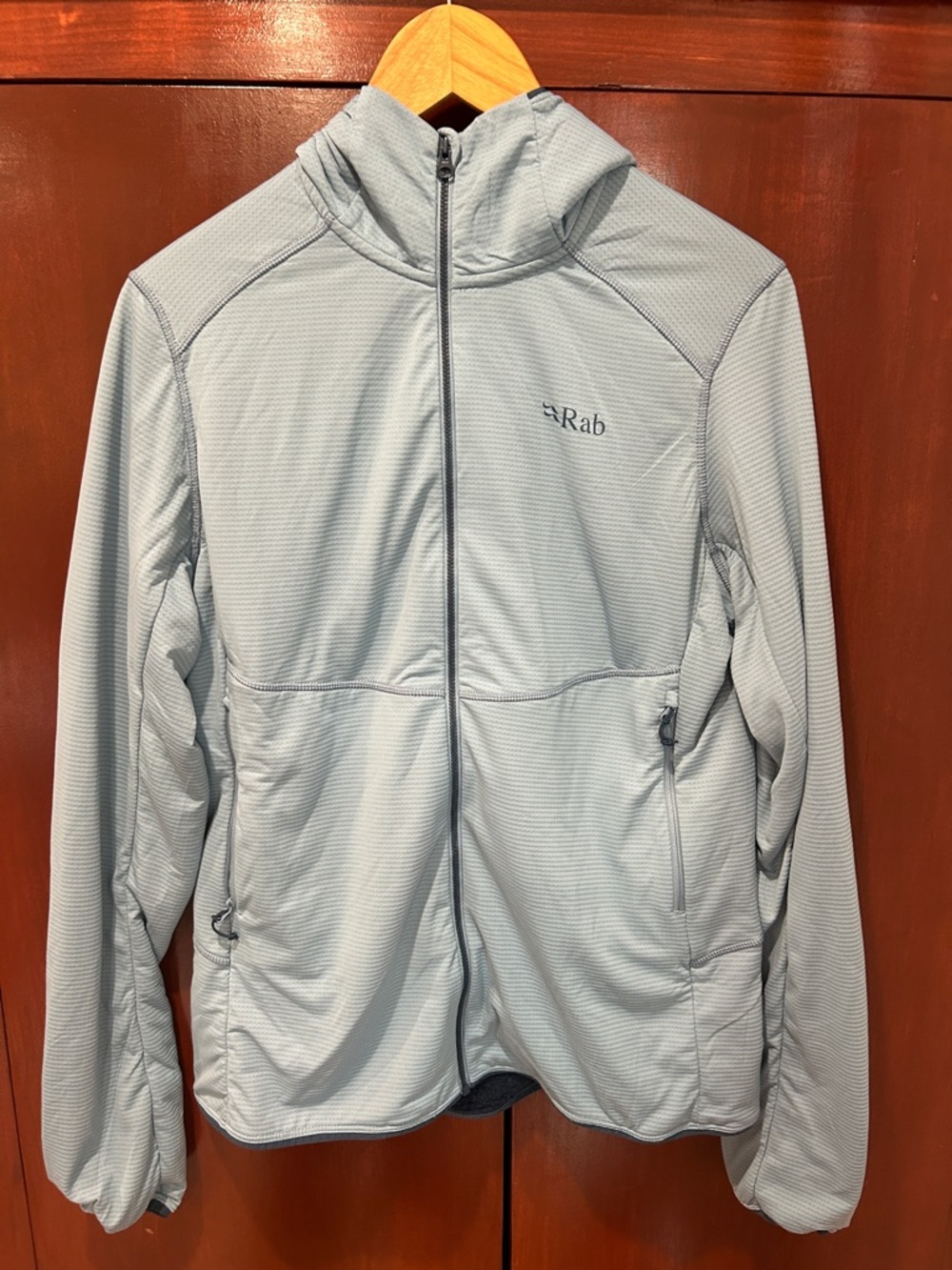 Rab Women's Light Grey Hooded Utility Jacket